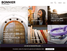 Tablet Screenshot of bonnierforlagen.se